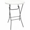 Offres 🎁 NETFURNITURE Bazon Foldaway Tall Bar Poseur Table - Blanc 🔥 2 Offres 🎁 NETFURNITURE Bazon Foldaway Tall Bar Poseur Table - Blanc 🔥 -Table haute Boutique 55842568 1