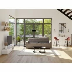 Budget ❤️ VENTE-UNIQUE.COM Meuble De Bar GORDON - Hévéa & MDF - Coloris Blanc - Blanc ❤️ -Table haute Boutique 55881583 5