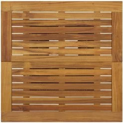 Budget 🌟 Topdeal Table De Bar Noir 80x80x110 Cm Résine Tressée Et Bois D'acacia FF313465_FR 🌟 -Table haute Boutique 56578278 4