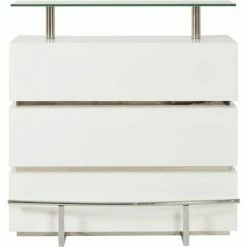 Les meilleures critiques de 😍 Paris Prix - Comptoir Meuble De Bar "starmo" 120cm Blanc 😀