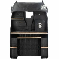 Tout neuf 🛒 Paris Prix - Comptoir De Bar En Métal "camion" 220cm Noir 👍 -Table haute Boutique 57079567 5