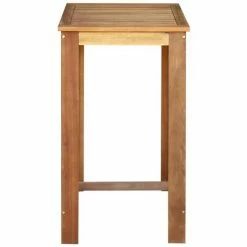 Meilleur prix ⭐ NOVA Table De Bar En Bois Solide Acacia Avec Une Finition D'huile Divers Table De Bar Bois D'acacia Solide 60 X 60 X 105 Cm Taille : 60 X 60 X 105 Cm 🤩 -Table haute Boutique 57092635 2