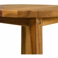 Grosses soldes 👏 NOVA Ensemble De 3 Pcs En Bois En Bois D'Acacia Solide Ensemble De Bar 3 Pcs Bois D'acacia Massif 🔔 -Table haute Boutique 57093533 4
