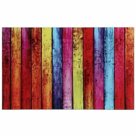 Promo 🔔 NOVA Table De Bureau PC Avec Verre Arc-en-ciel 80x50x75 Bureau En Verre à Motif D'arc-en-ciel 🛒 6 Promo 🔔 NOVA Table De Bureau PC Avec Verre Arc-en-ciel 80x50x75 Bureau En Verre à Motif D'arc-en-ciel 🛒 – Image 4