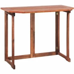 Grosses soldes 😀 NOVA Tableau De Bistrot 90x50x75 Cm En Bois D'acacia Solide Table De Bistro 90x50x75 Cm Bois D'acacia Massif ⌛ -Table haute Boutique 57222871 2