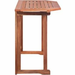 Grosses soldes 😀 NOVA Tableau De Bistrot 90x50x75 Cm En Bois D'acacia Solide Table De Bistro 90x50x75 Cm Bois D'acacia Massif ⌛ -Table haute Boutique 57222871 4