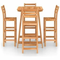 Nouveau 😍 NOVA Barre De Bois Massif Ensemble D'Acacia Différentes Quantités Ensemble De Bar D'extérieur 5 Pcs Bois D'acacia Massif Des Modèles : 5 PCS 🎉 8 Nouveau 😍 NOVA Barre De Bois Massif Ensemble D'Acacia Différentes Quantités Ensemble De Bar D'extérieur 5 Pcs Bois D'acacia Massif Des Modèles : 5 PCS 🎉 -Table haute Boutique 57223262 2