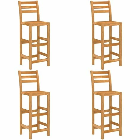 Nouveau 😍 NOVA Barre De Bois Massif Ensemble D'Acacia Différentes Quantités Ensemble De Bar D'extérieur 5 Pcs Bois D'acacia Massif Des Modèles : 5 PCS 🎉 5 Nouveau 😍 NOVA Barre De Bois Massif Ensemble D'Acacia Différentes Quantités Ensemble De Bar D'extérieur 5 Pcs Bois D'acacia Massif Des Modèles : 5 PCS 🎉 – Image 3