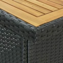 Bon marché 🤩 NOVA 3 PCS Régl Dans La Table En Bois Polyrattan Et Acacia Avec Différentes Tabourets De Couleurs Ensemble De Bar 3 Pcs Résine Tressée Noir Couleur : Crème Noire 🧨 6 Bon marché 🤩 NOVA 3 PCS Régl Dans La Table En Bois Polyrattan Et Acacia Avec Différentes Tabourets De Couleurs Ensemble De Bar 3 Pcs Résine Tressée Noir Couleur : Crème Noire 🧨 -Table haute Boutique 57223904 2