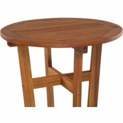 Grosses soldes ⌛ NOVA Tableau De Bar 60x105 Cm En Bois D'acacia Solide Table De Bar 60x105 Cm Bois D'acacia Massif ⌛ -Table haute Boutique 57225038 3