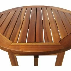 Grosses soldes ⌛ NOVA Tableau De Bar 60x105 Cm En Bois D'acacia Solide Table De Bar 60x105 Cm Bois D'acacia Massif ⌛ -Table haute Boutique 57225038 4