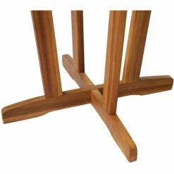 Grosses soldes ⌛ NOVA Tableau De Bar 60x105 Cm En Bois D'acacia Solide Table De Bar 60x105 Cm Bois D'acacia Massif ⌛ -Table haute Boutique 57225038 5