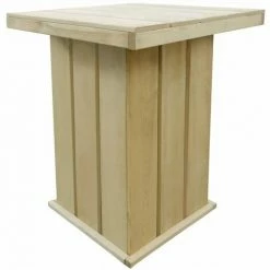 Budget 🎁 NOVA Bar De Table à L'extérieur De 75x75x110cm En Bois De Pin FSC Immuré FSC Table De Bar 75x75x110 Cm Pin Imprégné 💯