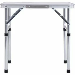 Grosses soldes 👏 NOVA Table Pliante à Partir De Camping En Aluminium 60x45cm Différentes Couleurs Table Pliable De Camping Blanc Aluminium 60x45 Cm Couleur : Argent 💯 -Table haute Boutique 57225691 3