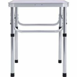 Grosses soldes 👏 NOVA Table Pliante à Partir De Camping En Aluminium 60x45cm Différentes Couleurs Table Pliable De Camping Blanc Aluminium 60x45 Cm Couleur : Argent 💯 -Table haute Boutique 57225691 4