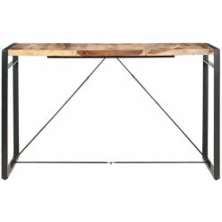 Promo 🧨 ASUPERMALL Table De Bar 180x90x110 Cm Bois Solide ⌛ 8 Promo 🧨 ASUPERMALL Table De Bar 180x90x110 Cm Bois Solide ⌛ -Table haute Boutique 57736213 2