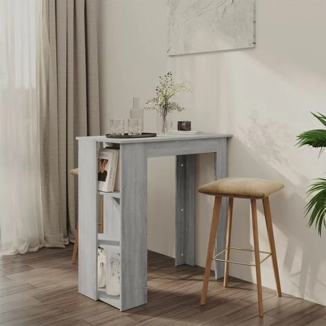 Les meilleures critiques de 🔥 TRUE DEAL Table De Bar Avec étagère Sonoma Gris 102x50x103,5 Cm Aggloméré ✔️ 3 Les meilleures critiques de 🔥 TRUE DEAL Table De Bar Avec étagère Sonoma Gris 102x50x103,5 Cm Aggloméré ✔️
