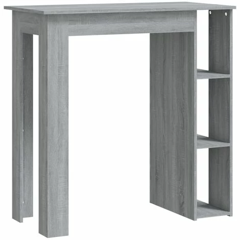 Les meilleures critiques de 🔥 TRUE DEAL Table De Bar Avec étagère Sonoma Gris 102x50x103,5 Cm Aggloméré ✔️ 4 Les meilleures critiques de 🔥 TRUE DEAL Table De Bar Avec étagère Sonoma Gris 102x50x103,5 Cm Aggloméré ✔️ – Image 2