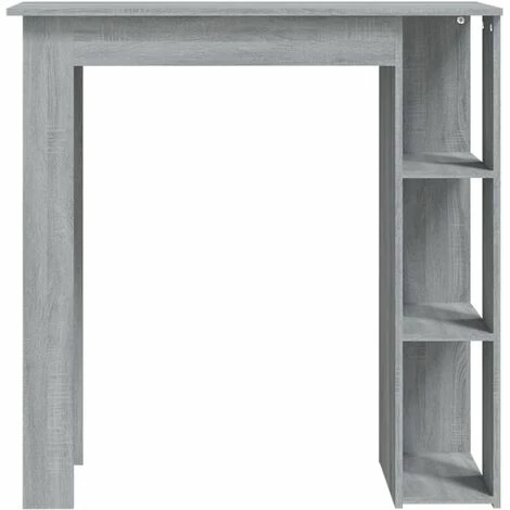 Les meilleures critiques de 🔥 TRUE DEAL Table De Bar Avec étagère Sonoma Gris 102x50x103,5 Cm Aggloméré ✔️ 5 Les meilleures critiques de 🔥 TRUE DEAL Table De Bar Avec étagère Sonoma Gris 102x50x103,5 Cm Aggloméré ✔️ – Image 3