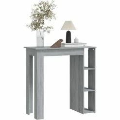 Les meilleures critiques de 🔥 TRUE DEAL Table De Bar Avec étagère Sonoma Gris 102x50x103,5 Cm Aggloméré ✔️ 11 Les meilleures critiques de 🔥 TRUE DEAL Table De Bar Avec étagère Sonoma Gris 102x50x103,5 Cm Aggloméré ✔️ -Table haute Boutique 57839544 5