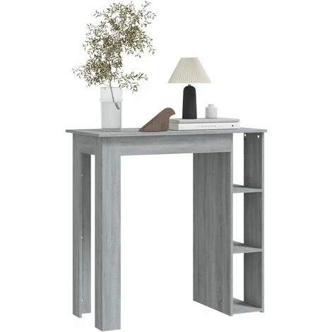 Les meilleures critiques de 🔥 TRUE DEAL Table De Bar Avec étagère Sonoma Gris 102x50x103,5 Cm Aggloméré ✔️ 7 Les meilleures critiques de 🔥 TRUE DEAL Table De Bar Avec étagère Sonoma Gris 102x50x103,5 Cm Aggloméré ✔️ – Image 5