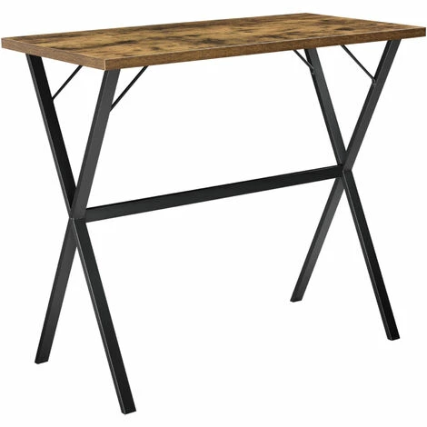 Grosses soldes 👍 NOVA Tableau De Bar 120x60x105 Cm Plancher Rectangulaire Effet En Bois Foncé 🎁 7 Grosses soldes 👍 NOVA Tableau De Bar 120x60x105 Cm Plancher Rectangulaire Effet En Bois Foncé 🎁 – Image 5