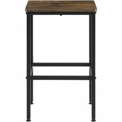 Acheter 🧨 NOVA Ensemble De La Table De Bar Cucina 2 Kitchen 2 Tabourets En Bois Foncé Rustique 💯 -Table haute Boutique 58597340 4