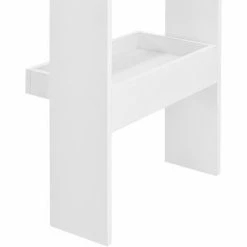 Meilleure affaire 🧨 NOVA Tableau Mural Péninsule Pour La Cuisine 120x45x106 2 étagères Différentes Couleurs Couleur : BLANCHE 🔥 -Table haute Boutique 58598552 5