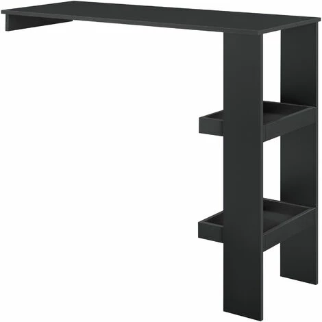 Tout neuf ❤️ NOVA Tableau De Péninsule Murale Pour Cuisine 120x45x106 Cm 2 étagères Différentes Couleurs Couleur : Noir 👍 3 Tout neuf ❤️ NOVA Tableau De Péninsule Murale Pour Cuisine 120x45x106 Cm 2 étagères Différentes Couleurs Couleur : Noir 👍