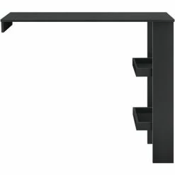 Tout neuf ❤️ NOVA Tableau De Péninsule Murale Pour Cuisine 120x45x106 Cm 2 étagères Différentes Couleurs Couleur : Noir 👍 9 Tout neuf ❤️ NOVA Tableau De Péninsule Murale Pour Cuisine 120x45x106 Cm 2 étagères Différentes Couleurs Couleur : Noir 👍 -Table haute Boutique 58598741 3