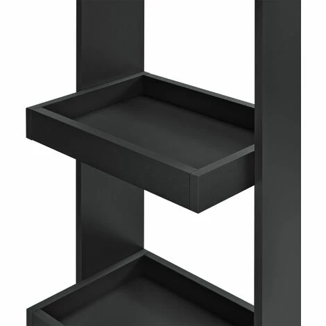 Tout neuf ❤️ NOVA Tableau De Péninsule Murale Pour Cuisine 120x45x106 Cm 2 étagères Différentes Couleurs Couleur : Noir 👍 7 Tout neuf ❤️ NOVA Tableau De Péninsule Murale Pour Cuisine 120x45x106 Cm 2 étagères Différentes Couleurs Couleur : Noir 👍 – Image 5