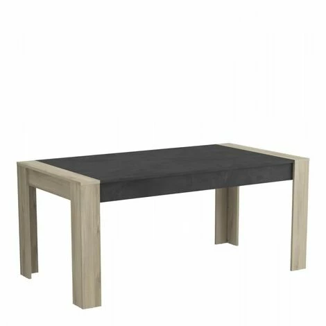 Meilleure affaire 😀 DEMEYERE Ensemble Enfilade 4 Portes + Vitrine 2 Portes + Table L 170 Cm - Décor Chene Kronberg - SHEFFIELD 🛒 4 Meilleure affaire 😀 DEMEYERE Ensemble Enfilade 4 Portes + Vitrine 2 Portes + Table L 170 Cm - Décor Chene Kronberg - SHEFFIELD 🛒 – Image 2