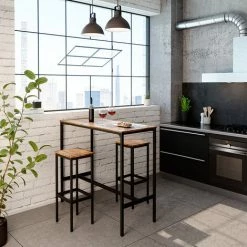 Offres ⭐ Table De Bar Fyrk Table De Bistro Lot De 2 Tabourets De Bar 120 Cm X 50 Cm Vicco 🎁 10 Offres ⭐ Table De Bar Fyrk Table De Bistro Lot De 2 Tabourets De Bar 120 Cm X 50 Cm Vicco 🎁 -Table haute Boutique 59119775 4