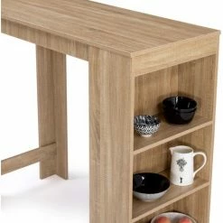 Acheter 💯 IDMARKET Table De Bar BARTH 2 à 4 Personnes Bois Imitation Hêtre 💯 9 Acheter 💯 IDMARKET Table De Bar BARTH 2 à 4 Personnes Bois Imitation Hêtre 💯 -Table haute Boutique 59235180 3