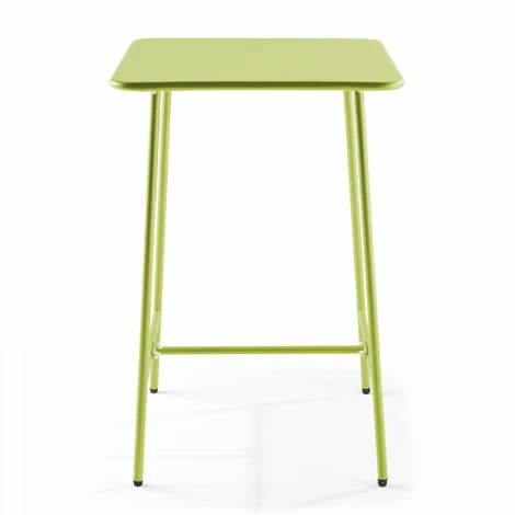 Budget 🔥 OVIALA Palavas - Table De Bar Acier Vert - Vert 🛒 4 Budget 🔥 OVIALA Palavas - Table De Bar Acier Vert - Vert 🛒 – Image 2