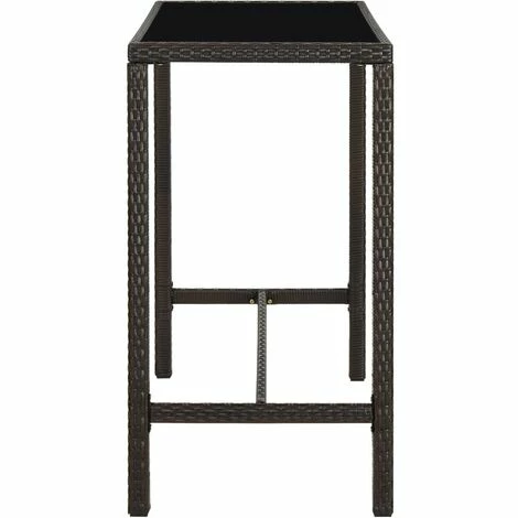 Budget 😉 Topdeal Meuble De Bar De Jardin 7 Pcs Et Coussins Résine Tressée Marron FF3064822_FR 😍 6 Budget 😉 Topdeal Meuble De Bar De Jardin 7 Pcs Et Coussins Résine Tressée Marron FF3064822_FR 😍 – Image 4