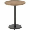 Meilleur prix 🔔 LES TENDANCES Table De Bar Rond Bois Massif Massimo L 48 Cm 🛒