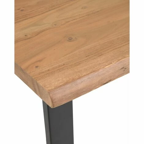 Bon marché ⌛ Table Haute Coloris Naturel En Bois Massif D'acacia -longueur 140 X Profondeur 60 X Hauteur 105 Cm -PEGANE- 👏 6 Bon marché ⌛ Table Haute Coloris Naturel En Bois Massif D'acacia -longueur 140 X Profondeur 60 X Hauteur 105 Cm -PEGANE- 👏 – Image 4