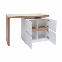 Les meilleures critiques de 🌟 MILIBOO Îlot - Table De Bar Modulable Avec Rangement Blanc Mat Et Chêne H90 MAX - Blanc Mat 👏 8 Les meilleures critiques de 🌟 MILIBOO Îlot - Table De Bar Modulable Avec Rangement Blanc Mat Et Chêne H90 MAX - Blanc Mat 👏 -Table haute Boutique 60156429 3