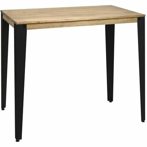 Meilleur prix 🎁 Table Mange Debout Lunds 60X100x110cm Noir-Vieilli. Box Furniture - Noir 🌟 3 Meilleur prix 🎁 Table Mange Debout Lunds 60X100x110cm Noir-Vieilli. Box Furniture - Noir 🌟