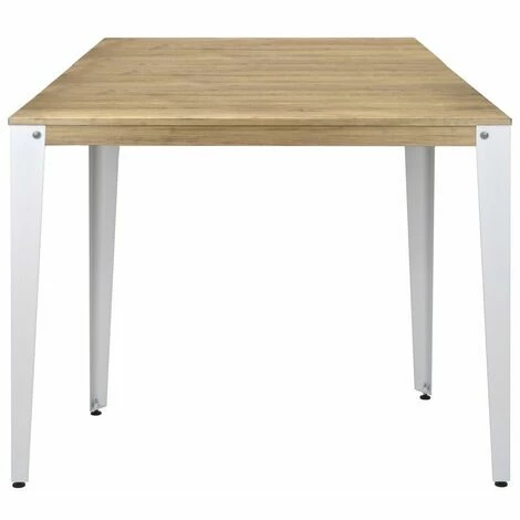 Acheter 🛒 Table Mange Debout Lunds 80X120x110cm Blanc-Vieilli. Box Furniture - Blanc 🥰 4 Acheter 🛒 Table Mange Debout Lunds 80X120x110cm Blanc-Vieilli. Box Furniture - Blanc 🥰 – Image 2