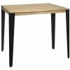 Budget 💯 Table Mange Debout Lunds 80X120x110cm Noir-Vieilli. Box Furniture - Noir 🛒 -Table haute Boutique 60283877 1
