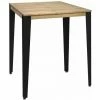 Budget 🔥 Table Mange Debout Lunds 59x59x110cm Noir-Vieilli. Box Furniture - Noir 🎁 2 Budget 🔥 Table Mange Debout Lunds 59x59x110cm Noir-Vieilli. Box Furniture - Noir 🎁 -Table haute Boutique 60283882 1