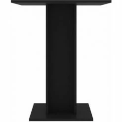 Meilleure affaire 😀 Topdeal Table De Bistro Noir 60x60x75 Cm Aggloméré FF802103_FR ⌛ -Table haute Boutique 60372379 4