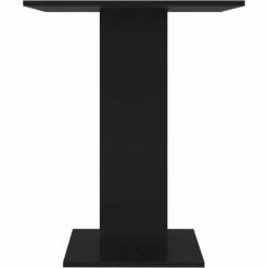 Meilleure affaire 😀 Topdeal Table De Bistro Noir 60x60x75 Cm Aggloméré FF802103_FR ⌛ -Table haute Boutique 60372379 5