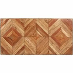 Coupon 😉 INLIFE Table à Dîner 180x90x76 Cm Bois Massif D'acacia Et De Manguier 💯 -Table haute Boutique 60598072 3