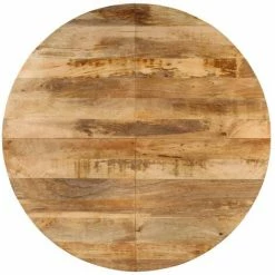 Le moins cher 🔥 INLIFE Table à Dîner 150x75 Cm Bois De Manguier Massif ❤️ -Table haute Boutique 60598221 3