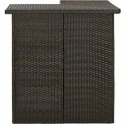 Acheter ✔️ INLIFE Meuble De Bar De Jardin 4 Pcs Et Coussins Résine Tressée Marron 🧨 10 Acheter ✔️ INLIFE Meuble De Bar De Jardin 4 Pcs Et Coussins Résine Tressée Marron 🧨 -Table haute Boutique 60599474 4