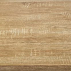 Vente flash 🔔 IDMARKET Ilot Central IVO 120 Cm Bois Façon Hêtre Portes Noires Avec Plan De Travail 😉 -Table haute Boutique 60618053 3