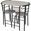 Top 10 🔥 NOVA Table De Salle à Manger Et 2 Tabourets Pour Petit Déjeuner En Bois Et En Chêne En Métal Ensemble De Meuble Pour Salle à Manger MDF 🛒 -Table haute Boutique 60816621 1